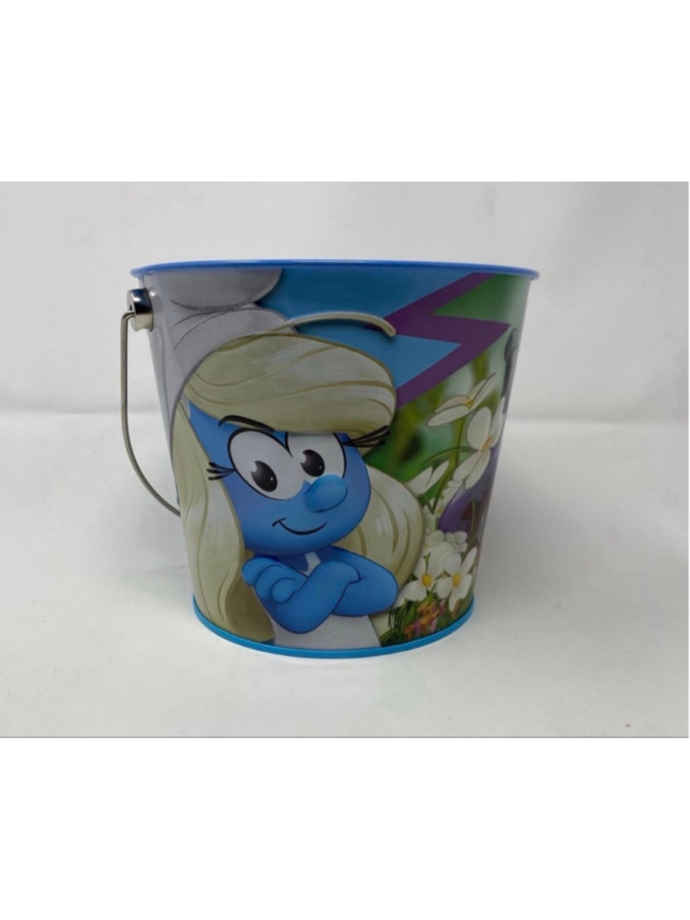 Smurfs 2025 Movie kids popcorn bucket Pail NEW